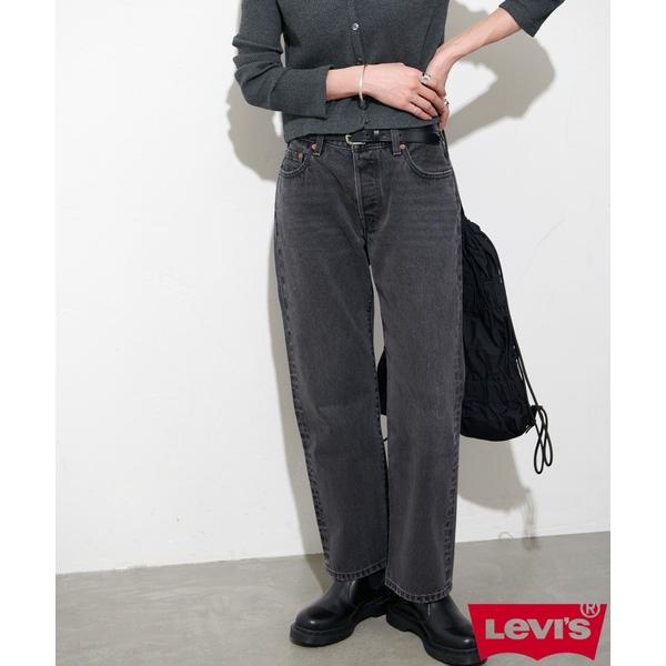 「Levi's」 デニムパンツ 24 ブラック レディース
