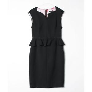 「Ted Baker」 ノースリーブワンピース 2 ブラック レディース