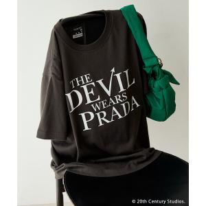 tシャツ 半袖 GOOD ROCK SPEED/グッドロックスピード 「The Devil Wears Prada」ロゴ Tシャツ/「プラダを着た悪魔」 レディース