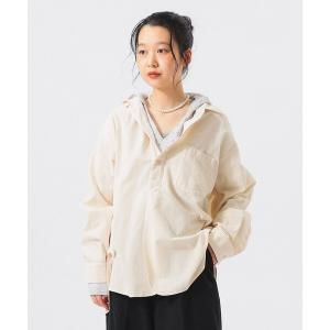 ブラウス シャツ コード ワーク シャツ レディース