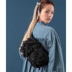 ウエストポーチ ウエストバッグ リボン いっぱい ボディバッグ 旅行 映え 大人ガーリー 推し活 お出かけ 帰省 レディース