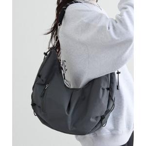 ショルダーバッグ 「UNISEX」撥水マルチハンドルムーンバッグ メンズ レディース
