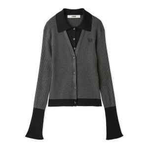 カーディガン uvカット 「UVカット」レイヤードライクリブカーディガン レディース