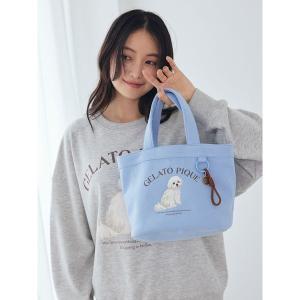トートバッグ お散歩ドッグミニバッグ レディース