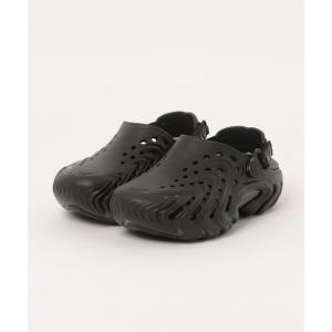 クロックス サンダル crocs クロックス ECHO II CHROME エコー ツー クローム 213780-0TK BLACK CHROME メンズ