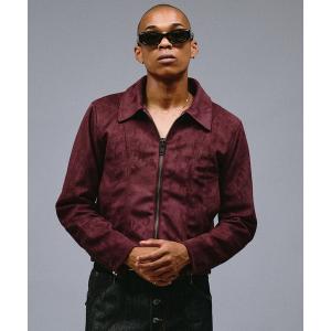 ブルゾン アウター Faux Suede Riders Compact Jacket /フェイクスエードライダースコンパクトジャケット メンズ レディース