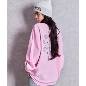 トレーナー スウェット VALDY EMPIRE bijou logoプルオーバー レディース