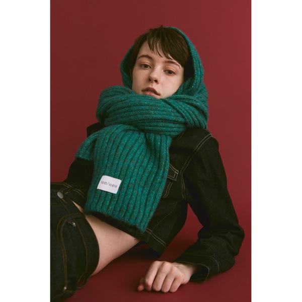 「un/neu」 ストール FREE グリーン レディース