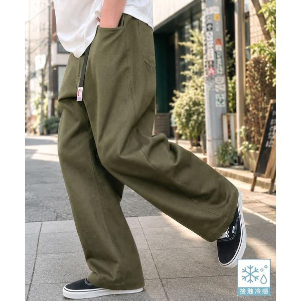 「Java」 チノパンツ MEDIUM カーキ メンズ