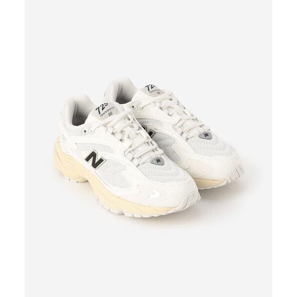 「New Balance」 ローカットスニーカー 23.5 オフホワイト レディース