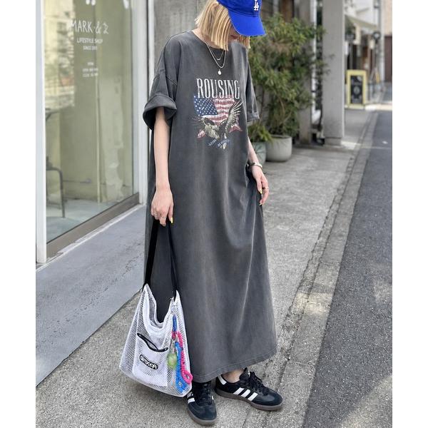 「Java」 Tシャツワンピース SMALL ブラック レディース