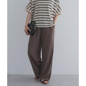 パンツ ドライタッチリラックスパンツ レディース