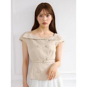 CELFORD（セルフォード） (10%OFF&300円OFF) フロントクロスジレ 26春
