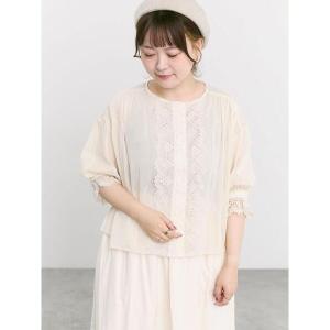ブラウス シャツ メッシュはおりレースブラウス レディース