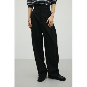 スラックス パンツ 「ロングセラー」ベーシックツータックパンツ レディース