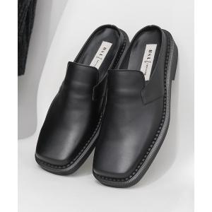 サンダル ボリュームアップ スクエアミュールサンダル / Volume Up Square Mule Sandals メンズ レディース