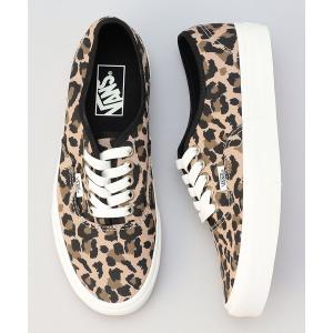スニーカー 「WEB限定 / VANS（ヴァンズ）」AUTHENTIC  LEO オーセンティック レオパードスニーカー レディース