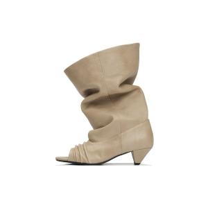 ブーツ 101 SLOUCHY OPEN TOE BOOTS レディース