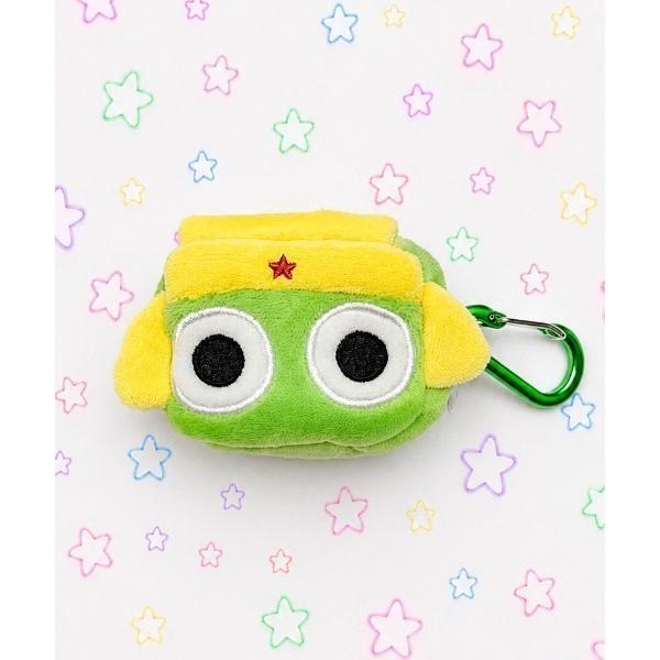 ポーチ 「nini toys」「ケロロ軍曹」カラビナ付ぬいぐるみミニポーチ レディース