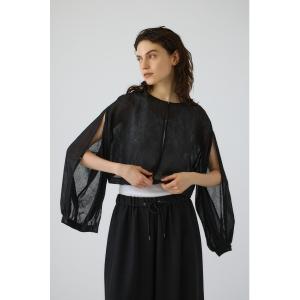 ブラウス シャツ Open sleeve sheer SH(オープンスリーブシアーシャツ) レディース