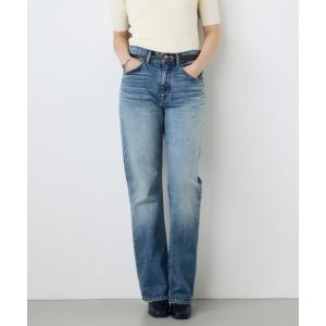 ジーンズ デニム デニムパンツ 「VERY10月号掲載」「セットアップ対応」AZUL DENIM セミフレアデニム　ジーンズ　秋服　ロングパンツ　スタイルアップ「身…