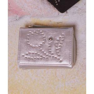ミニ 財布 Casselini(キャセリーニ)スタッズウォレット レディース