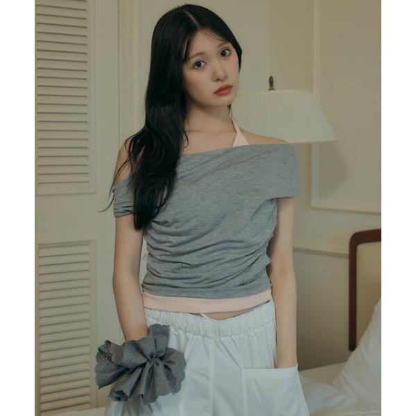 tシャツ 「JAPAN EXCLUSIVE」HANA HALTER SLEEVELESS レディース