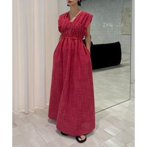 ドレス 「 ZOZOTOWN限定 」 SUMMER TWEED V NECK DRESS