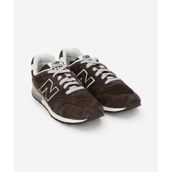 「New Balance」 ローカットスニーカー 23.5 ブラウン レディース