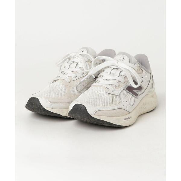 「New Balance」 ローカットスニーカー 25.5cm ホワイト レディース