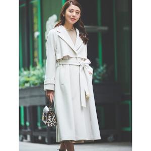 「LAISSE PASSE」 トレンチコート MEDIUM キナリ レディース