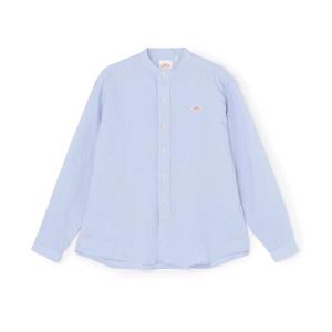 「DANTON」 長袖ブラウス 34 サックスブルー レディース