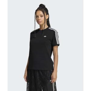 アディダス　adidas tシャツ 半袖 レース スリーストライプス Tシャツ / アディダスオリジナルス adidas Originals レディース