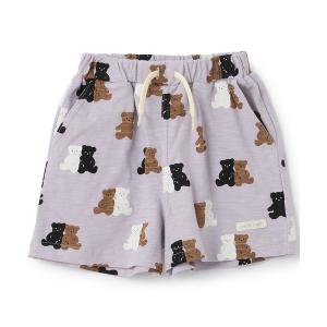 ワイドパンツ パンツ 総柄ショートパンツ キッズ 子供服 男の子