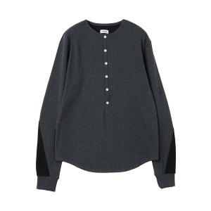 ヘンリーネック tシャツ JIEDA / ジエダ SWITCHING HENRY NECK L/S メンズ レディース