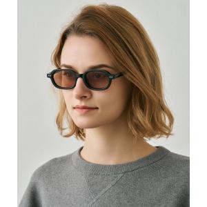 サングラス オーバルサングラス｜カラーレンズ｜トレンド｜紫外線対策｜UVカット｜薄いレンズのサングラス｜NUEF｜COLOR SUNGLASSES レディース メンズ