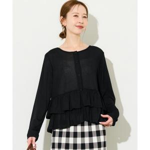 カーディガン 夏 シアージョーゼットフリルカーディガン レディース｜ZOZOTOWN Yahoo!店