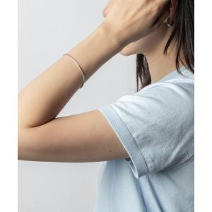 ブレスレット 「TOM WOOD / トムウッド」Lee Bracelet Slim / リー ブレスレット スリム シルバー レディース メンズ
