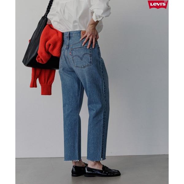 「Levi's」 デニムパンツ 24inch インディゴブルー レディース