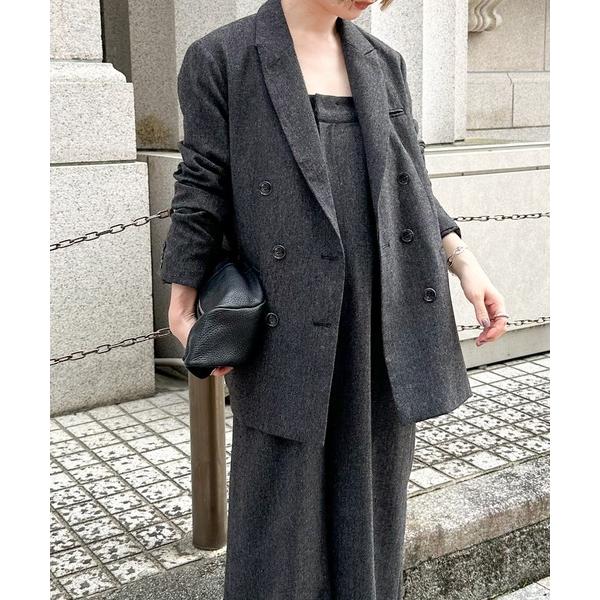 「select MOCA by son」 テーラードジャケット SMALL チャコールグレー レディ...