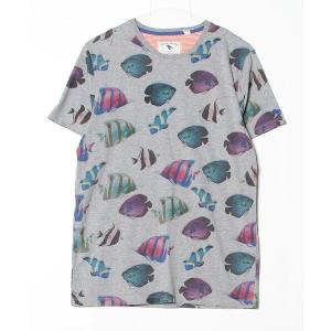 「Ted Baker」 半袖Tシャツ 3 グレー メンズ