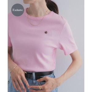 tシャツ 半袖 「別注」PETIT BATEAU×DOORS　POINTCOCOTTE T-SHIRTS レディース