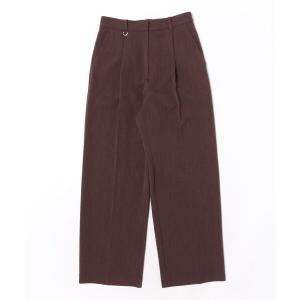 ワイドパンツ パンツ CLANE/クラネ/2WAY TUCK STRAIGHT PANTS レディース