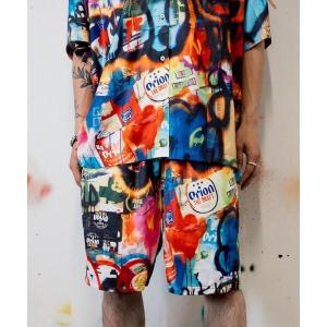 ハーフパンツ パンツ 短パン guernika/ゲルニカ/ORION THE DRAFT ART SWIM WEAR メンズ