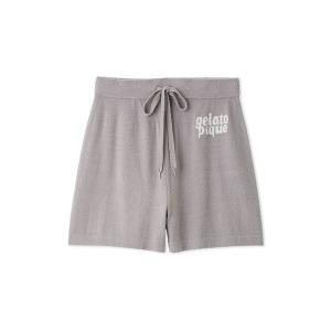 ジェラートピケ パジャマ ルームウェア スムーズィーロゴジャガードショートパンツ レディース