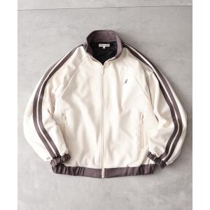 ジャージ 「KANGOL/カンゴール」別注 ポンチスエードトラックジャケット メンズ レディース