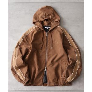 パーカー 「KANGOL/カンゴール」別注 ピーチスキン ジップアップパーカー メンズ レディース