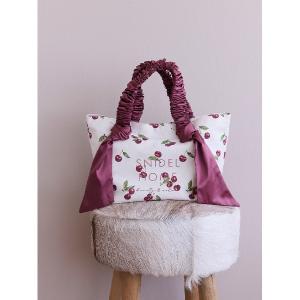 トートバッグ オーガニックキャンバストート -SMALL-（CHERRY） レディース