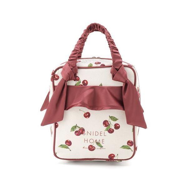 ポーチ キャンバストラベルポーチ（CHERRY） レディース