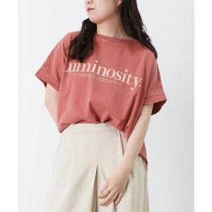 tシャツ 半袖 LC/LLL ピグメントロゴプルオーバー/ロゴTシャツ レディース